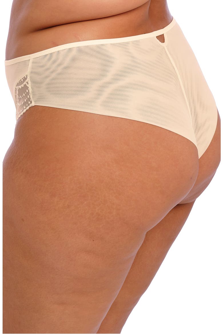 Priya Full Figure Brazilian Briefs, Alternate, color, VANILLA