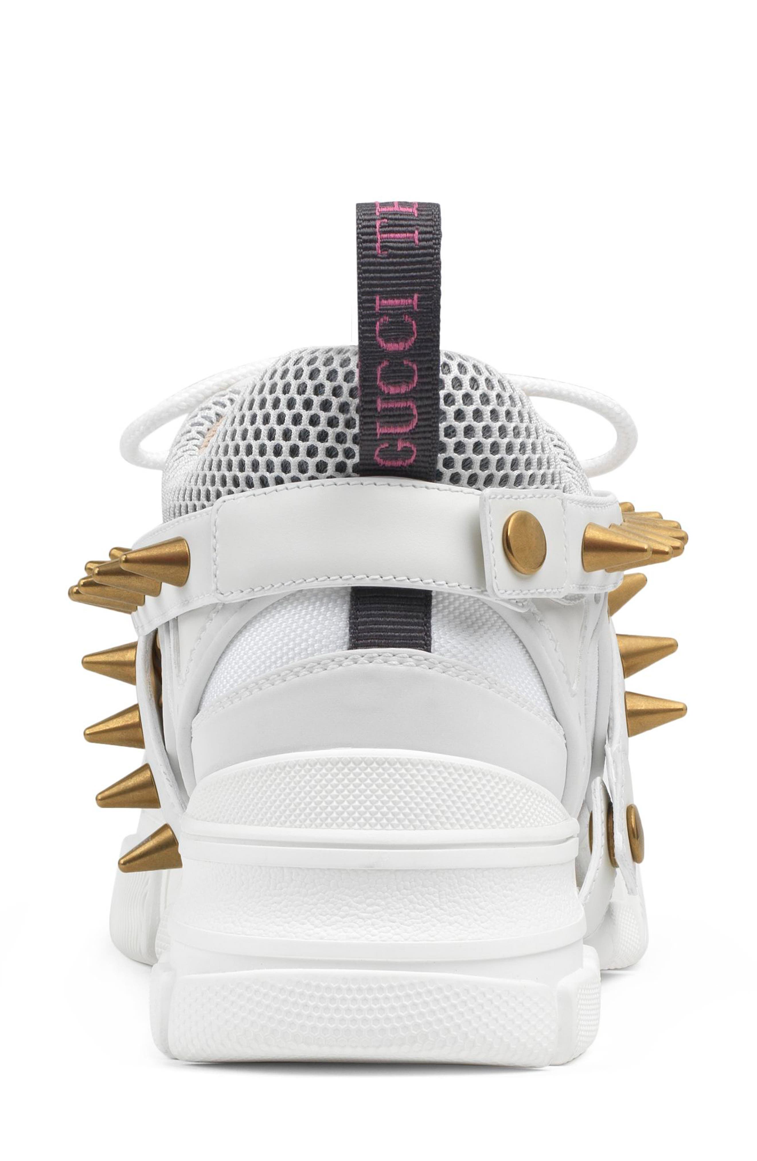 Gucci Flashtrek Spike Sneaker, Alternate, color, 