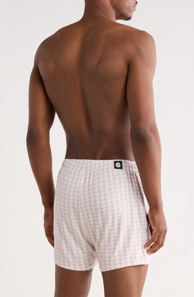 Stance Tooth Boxer Shorts, Alternate, color, Lilac