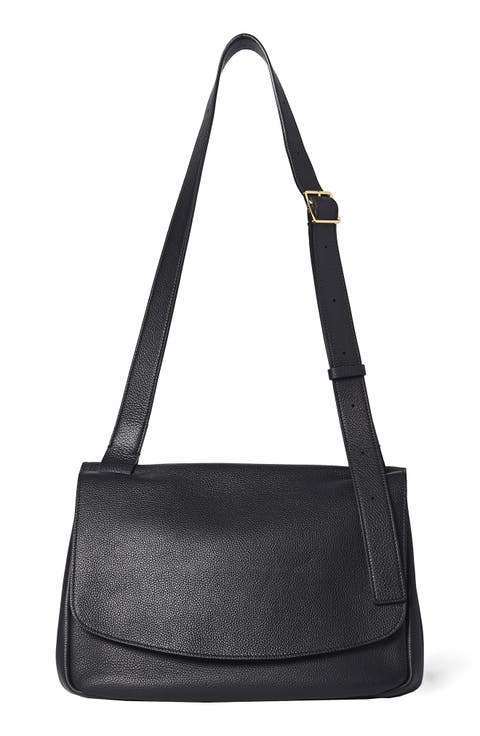 Small Mail Leather Shoulder Bag