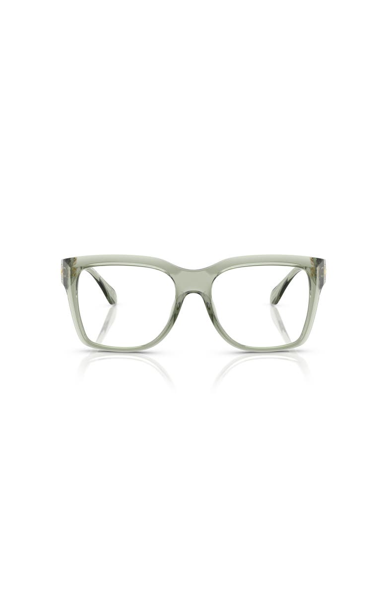 Michael Kors 51mm Square optical glasses, Alternate, color, Green