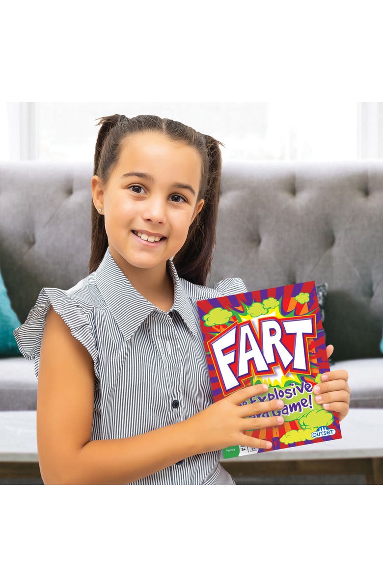 Outset Fart The Explosive Card Game, Alternate, color, Multicolored