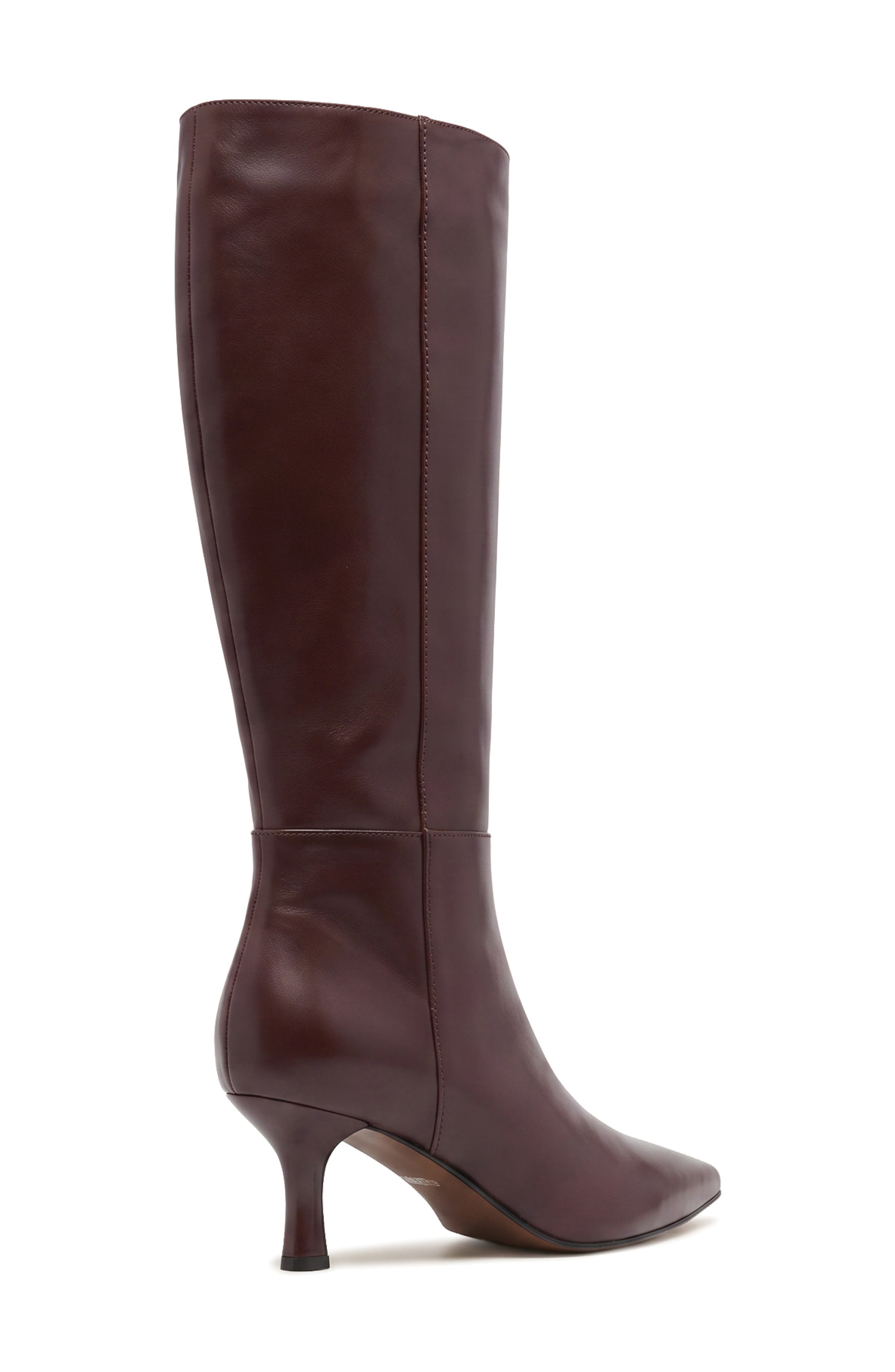 Allegra Tall Boot, Alternate, color, CHESTNUT