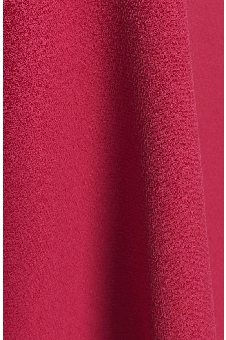 'Bryce' Crepe Shift Dresses, Alternate, color, LOGANBERRY