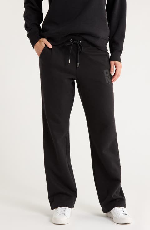 Stacked Logo Bootcut Sweatpants