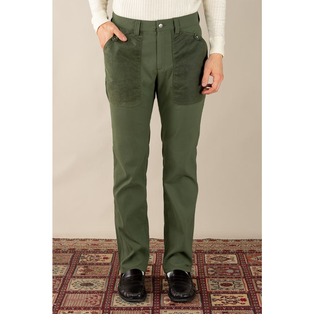 Amundsen Sports Field Slacks In Green