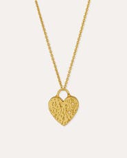 Ottoman Hands Locket Heart Necklace