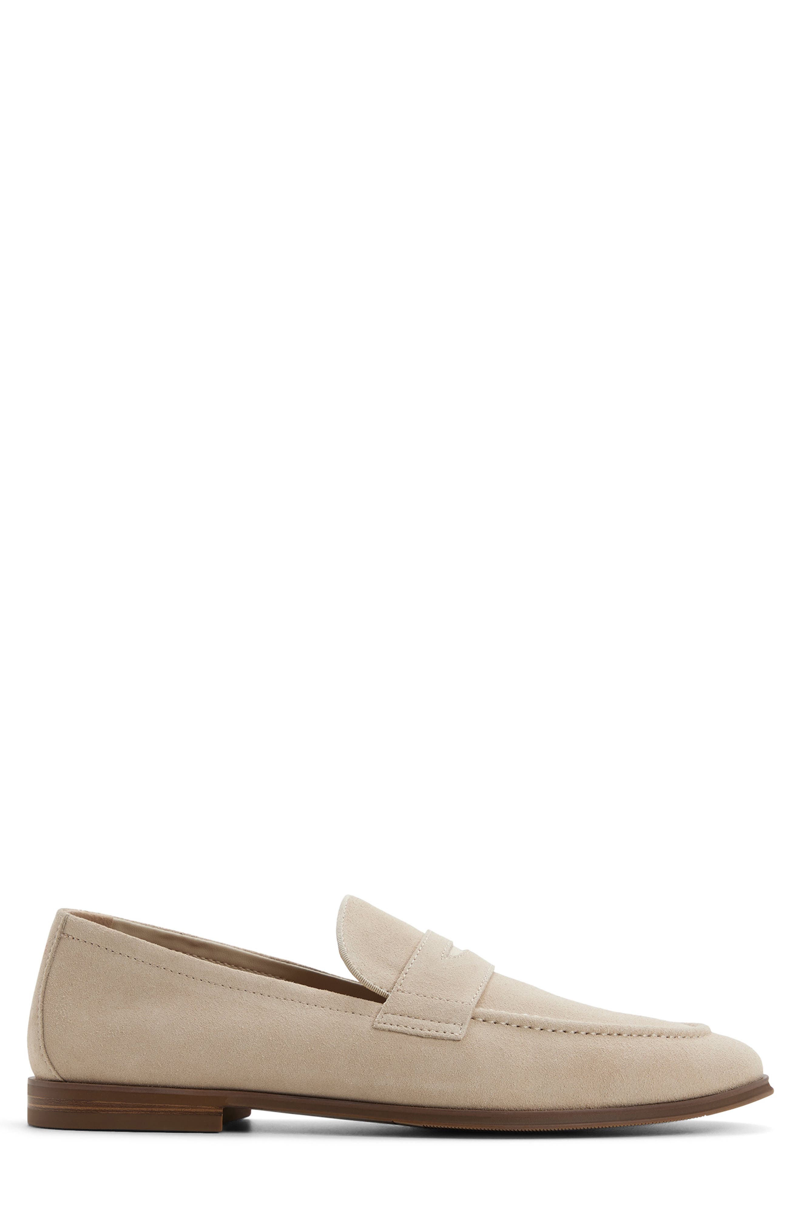 ALDO Journey Penny Loafer, Alternate, color, Medium Beige