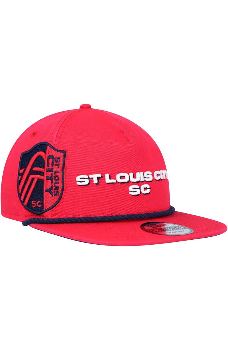 New Era Men's New Era  Red St. Louis City SC Heritage The Golfer Snapback Hat, Main, color, Red