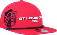 New Era Men's New Era Red St. Louis City SC Heritage The Golfer Snapback Hat