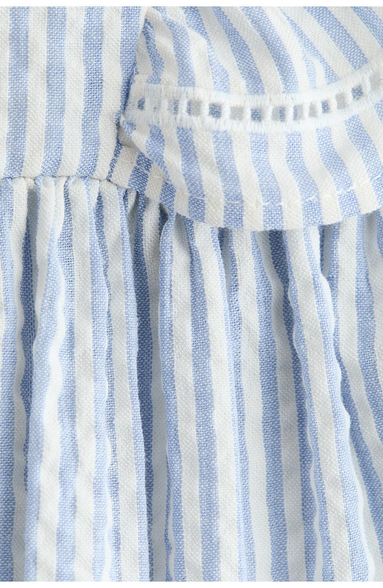 H&M Flounce-trimmed Cotton Dress, Alternate, color, 