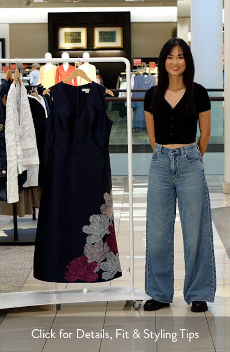 Aria Floral Cocktail Dress, sales video thumbnail