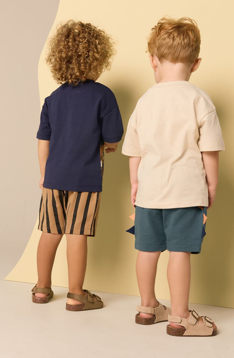 NEXT Kids' 4-Piece Mix & Match Dinosaur T-Shirt & Shorts Set, Alternate, color, 