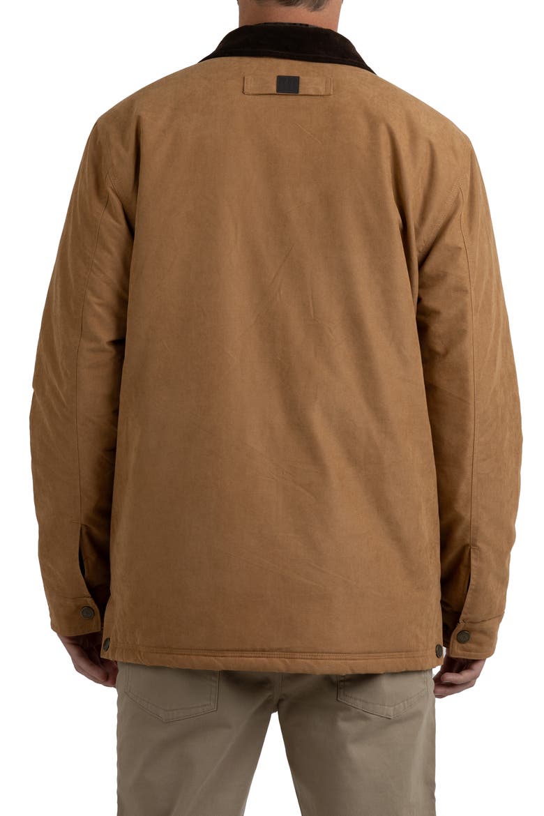 Four Pocket Water & Wrinkle Resistant Barn Coat, Alternate, color, WHISKEY