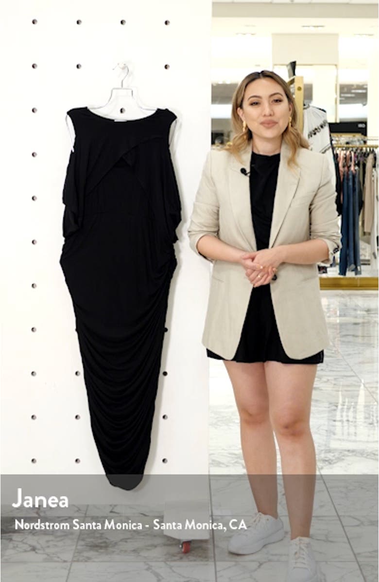 Bianca Ruched Body-Con Dress, sales video thumbnail