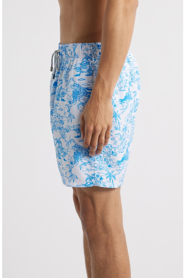 Volley Swim Trunks, Alternate, color, BLUE
