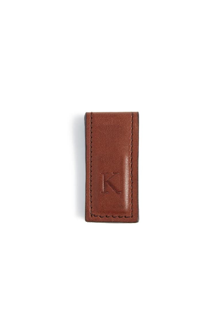 Edison Leather Cord Wrapper - Small, Alternate, color, Brown