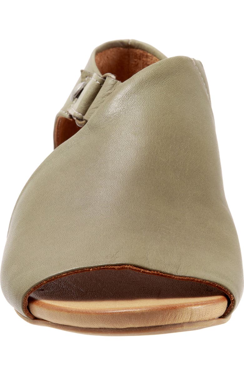 Bueno Kale Flat Sandal, Alternate, color, Sage Leather