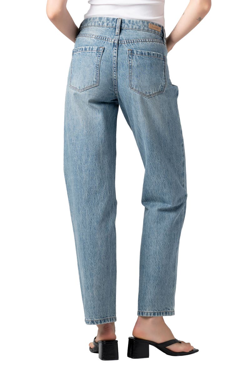 The Stanton Ripped Mid Rise Tapered Jeans, Alternate, color, FEELING ROSY