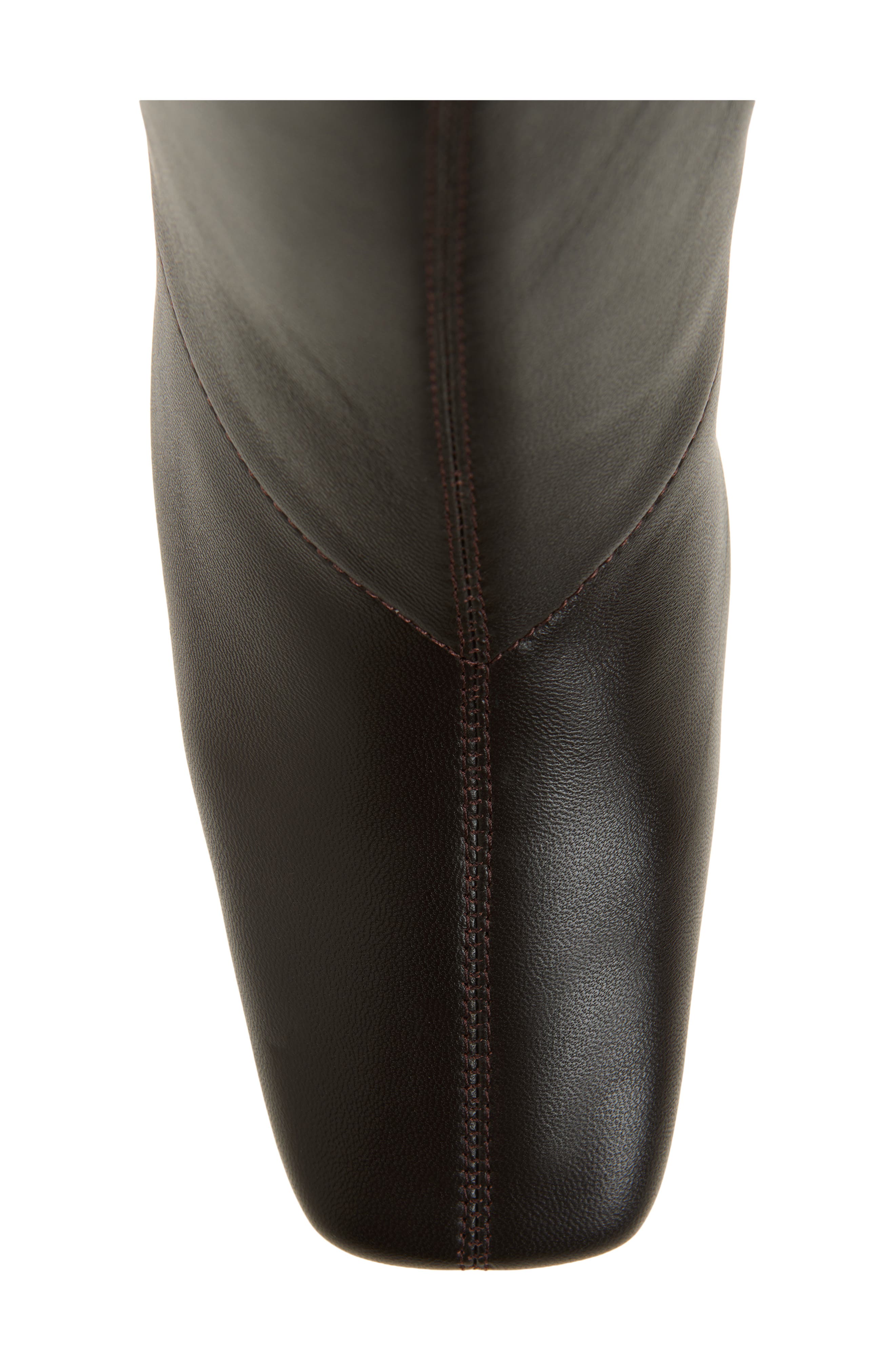 Fomo Bootie, Alternate, color, CHOCOLATE NAPPA