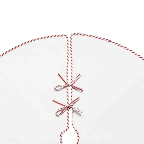 C & F Home C&f Home Peppermint Forest Tree Skirt In White