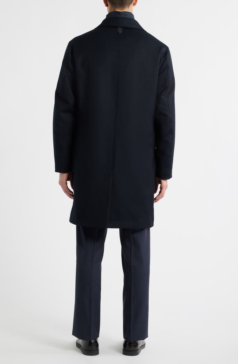 Canali 3-in-1 Wool Car Coat, Alternate, color, Navy