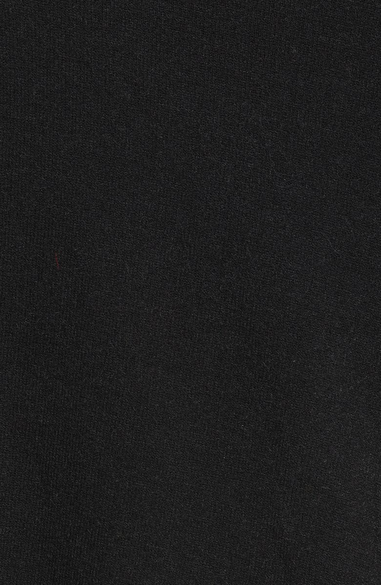 La Fiorentina Rib Ruana with Faux Fur Collar, Alternate, color, 