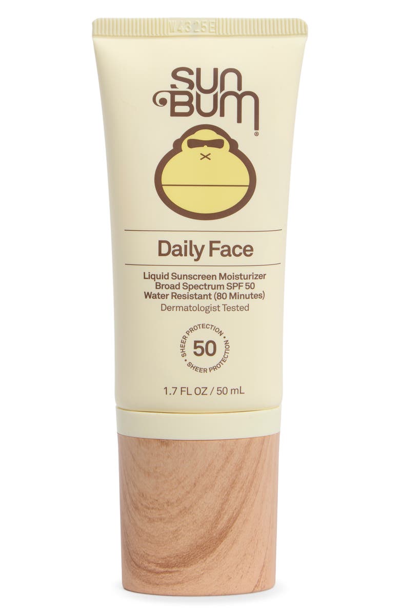 Sun Bum Daily Face SPF 50 Lotion, Main, color,