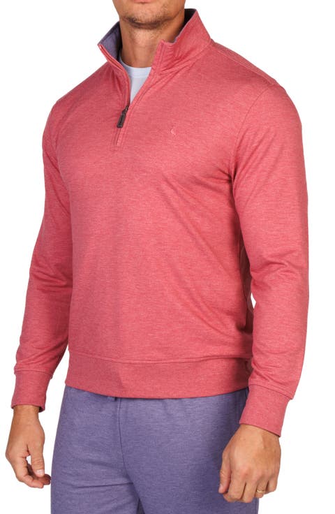 French Terry Quarter Zip Pullover