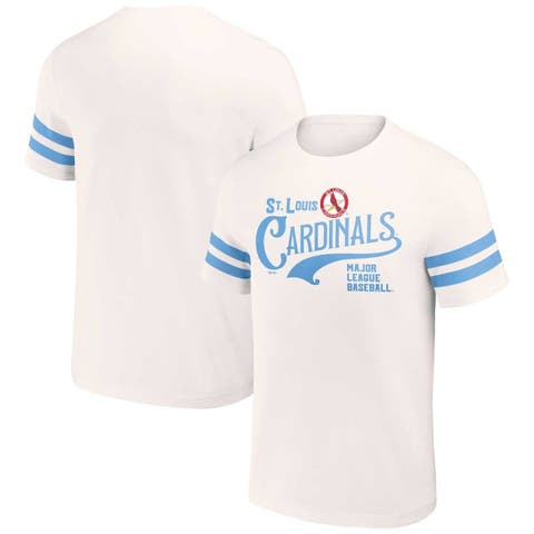 Men's Darius Rucker Collection by Fanatics Cream St. Louis Cardinals Yarn Dye Vintage T-Shirt