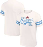 Darius Rucker Collection by Fanatics Men's Darius Rucker Collection by Fanatics Cream St. Louis Cardinals Yarn Dye Vintage T-Shirt