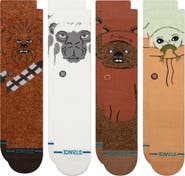 Stance Star Wars® Creature 4-Pack Assorted Crew Socks Box Set