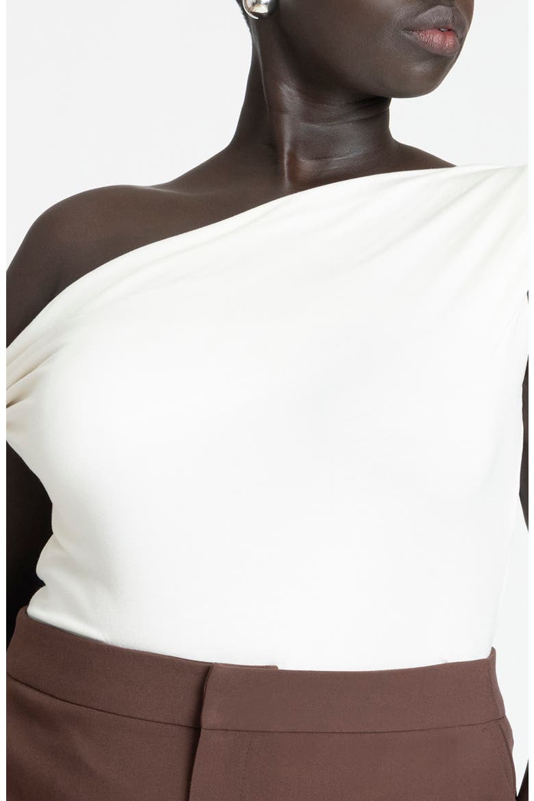Asym Twist Sleeve Top, Alternate, color, TOFU