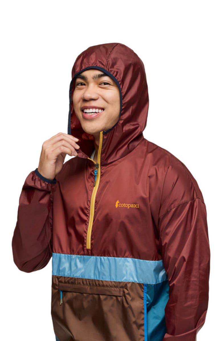 Cotopaxi Teca Half-Zip Windbreaker - Men's, Alternate, color, Riverbend