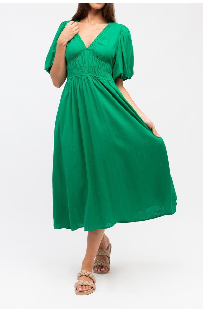 Label of Love Selena Maxi Dress, Alternate, color, Green