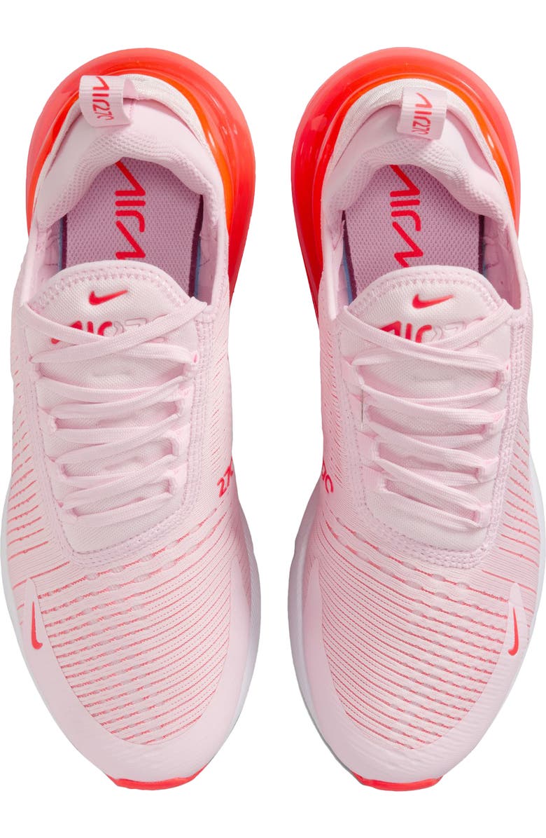Nike Air Max 270 Sneaker, Alternate, color, Pink/ Bright Crimson/ White