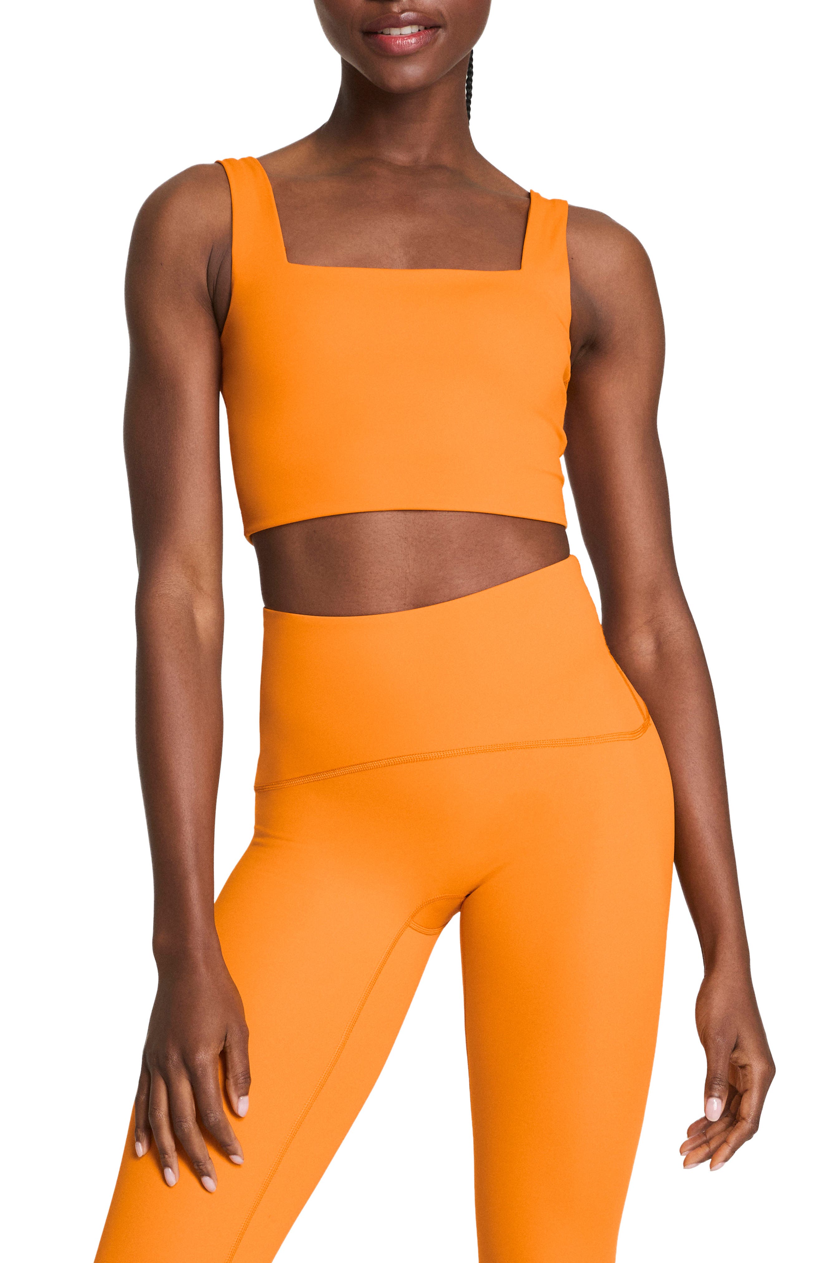 Square Neck Crop Tank Top - image 3
