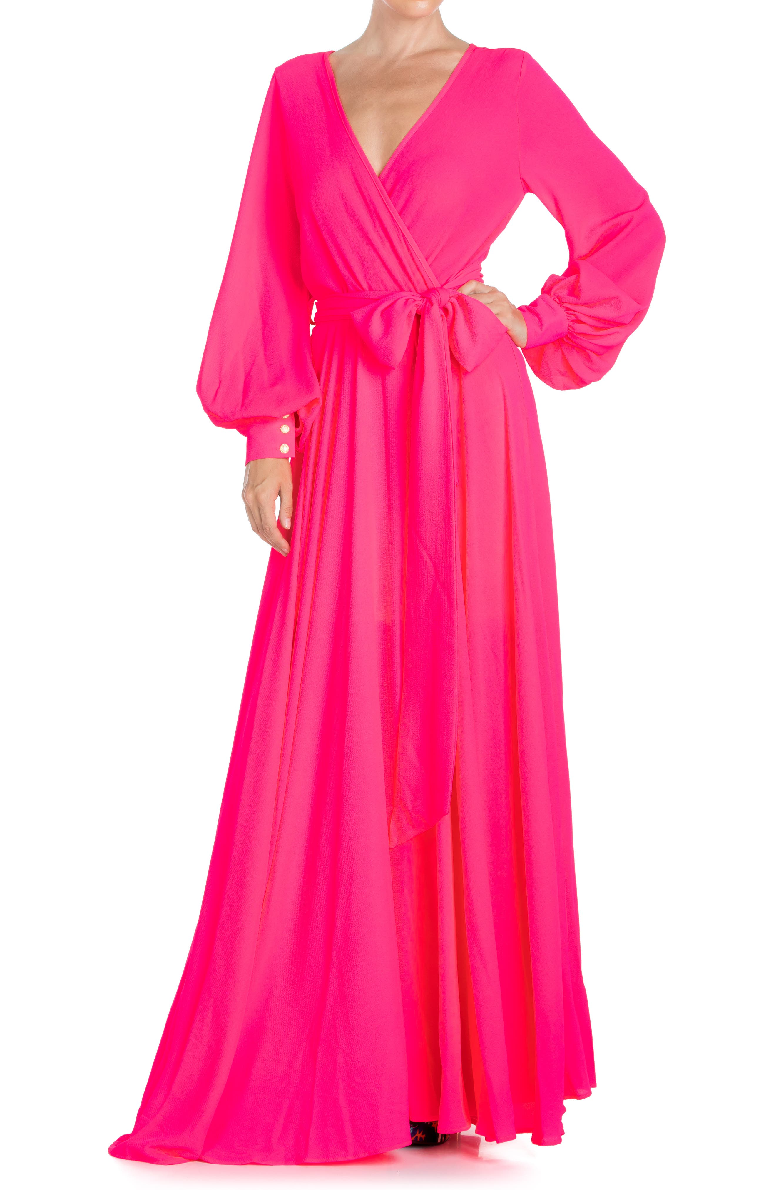 MEGHAN LA Lilypad Maxi Dress