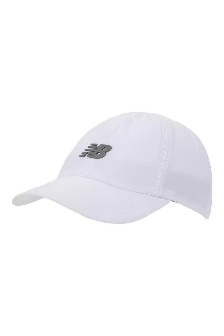 6-Panel Performance Baseball Cap, Main, color, WHITE