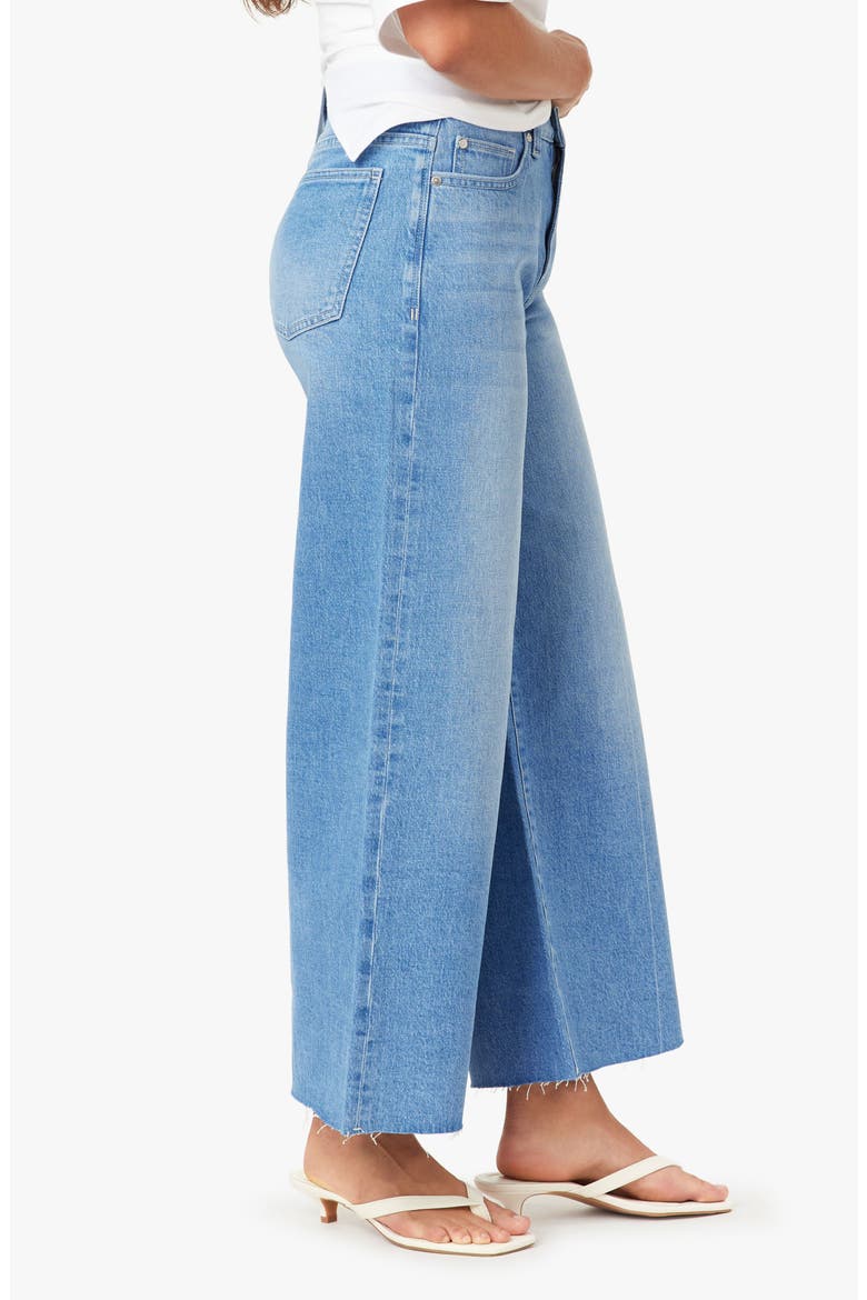 Denver Ankle Wide Leg Jeans, Alternate, color, BLUE BELL