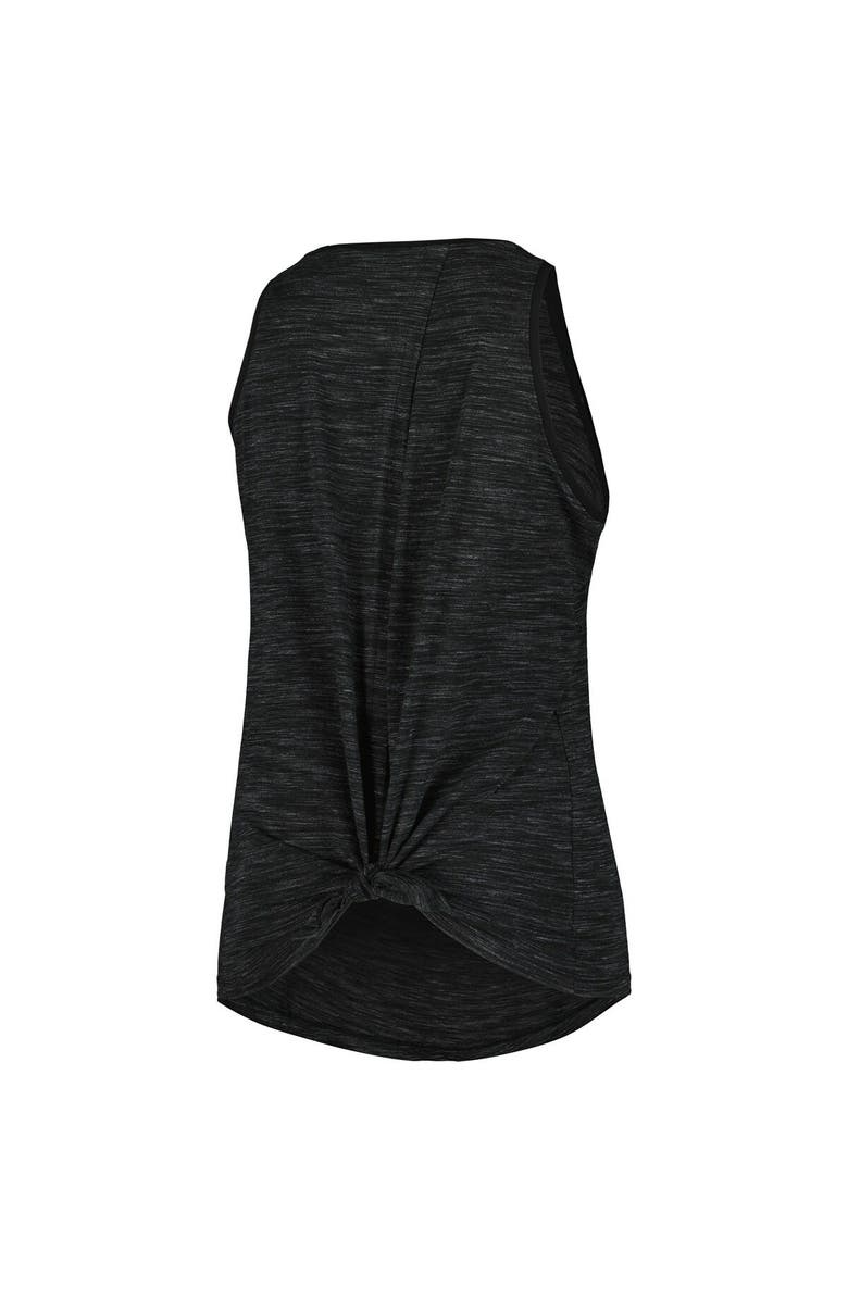 New Era Women's New Era  Black Pittsburgh Steelers Plus Size Space Dye Active Tank Top, Alternate, color, 