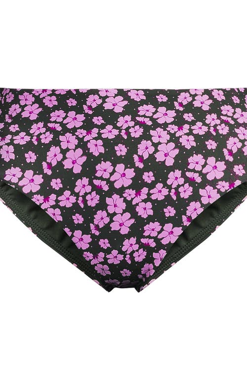 LANDS' END LANDS' END CHLORINE RESISTANT MID RISE CLASSIC BIKINI BOTTOMS