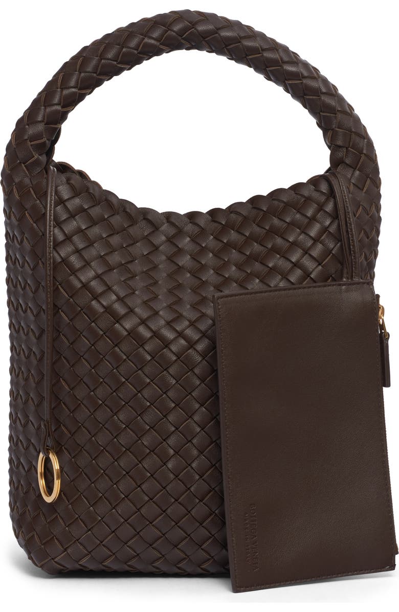 Bottega Veneta Cabat Intrecciato Leather Top Handle Bag, Alternate, color, 2016 Light Brown-Gold