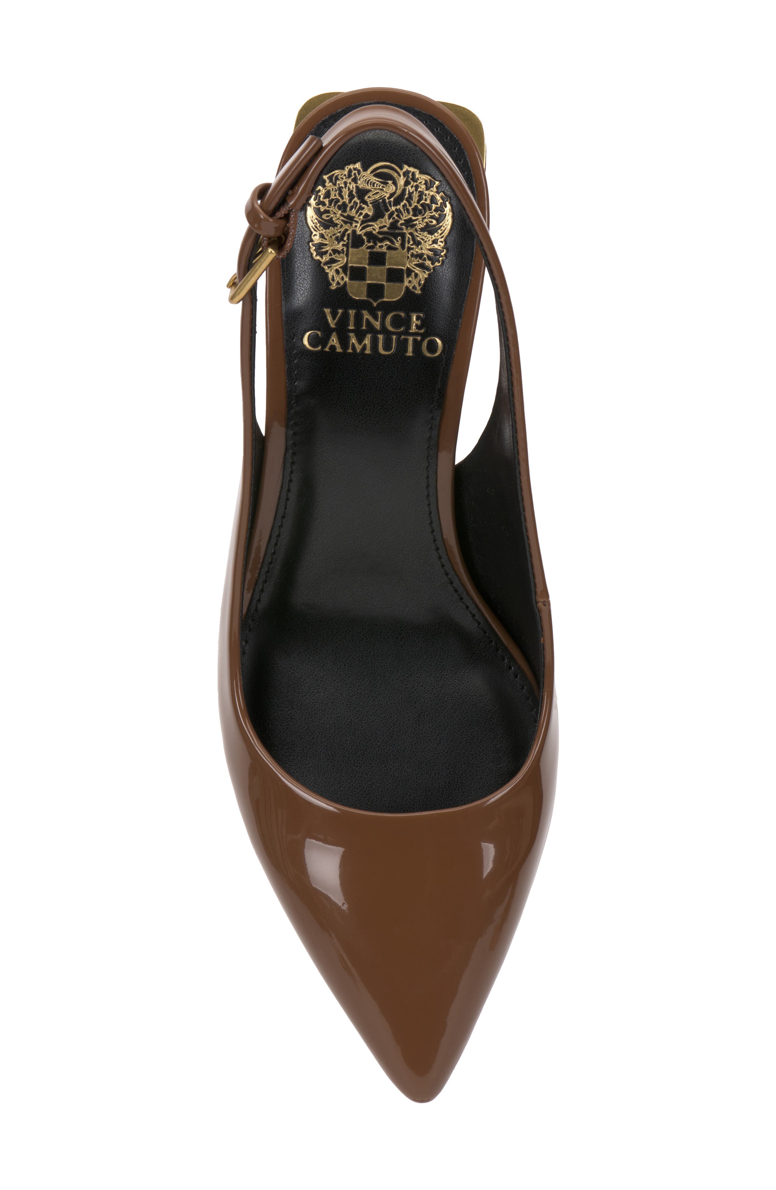 Hamden Pointed Toe Slingback Pump, Alternate, color, BURNT SUGAR
