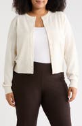 NORDSTROM RACK Crewneck Button Front Cardigan