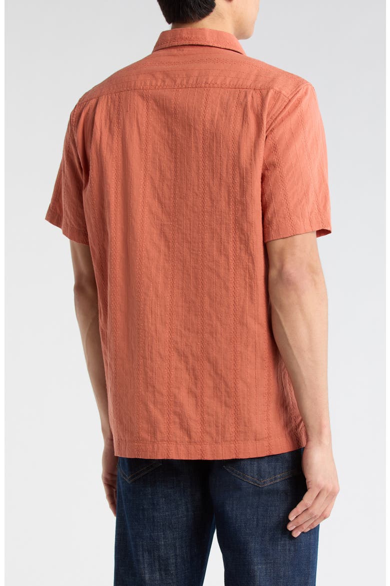 Playa Short Sleeve Button-Up Shirt, Alternate, color, ARAGON