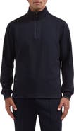 Bugatchi Soft Touch Quarter Zip Pullover