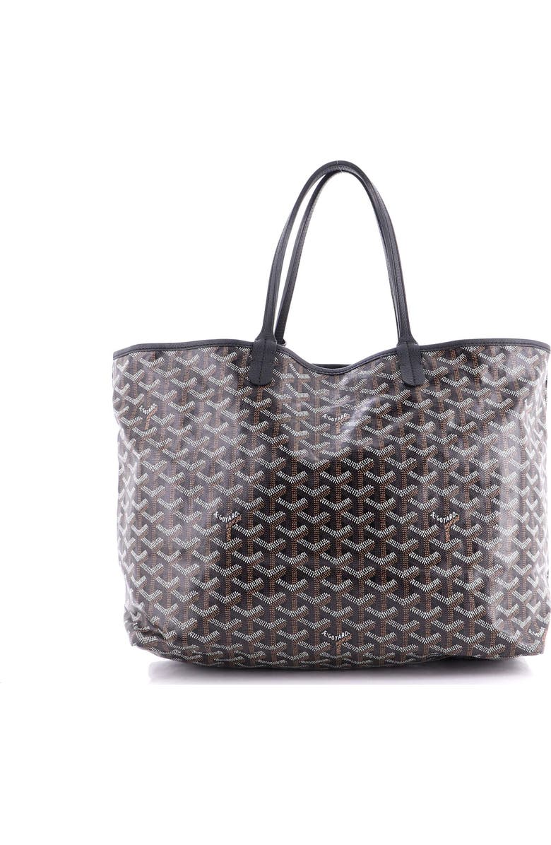 Pre-Owned Goyard Saint Louis Tote Coated Canvas PM, Alternate, color, Black