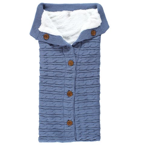 Plush Fluffy Knit Infant Travel Sleep Sack (Baby)