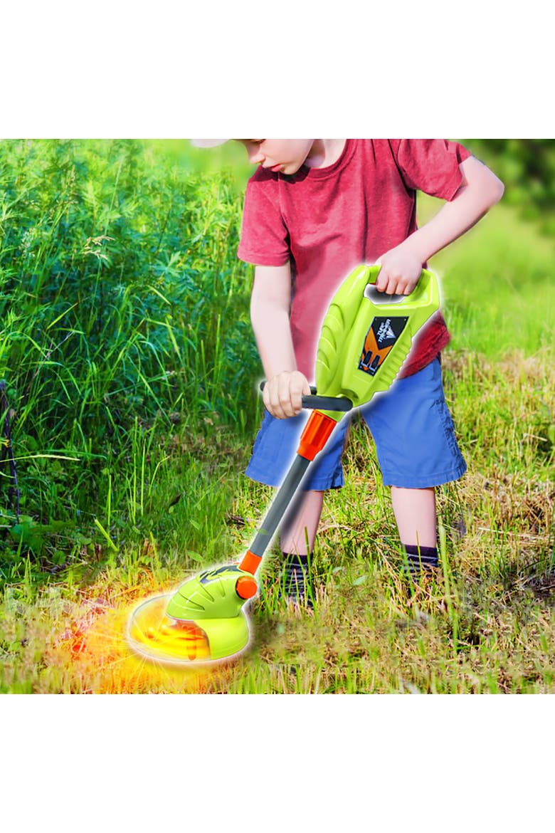 Lights and Sound Weed Trimmer Kids Yard Work Toy, Alternate, color, Multicolored